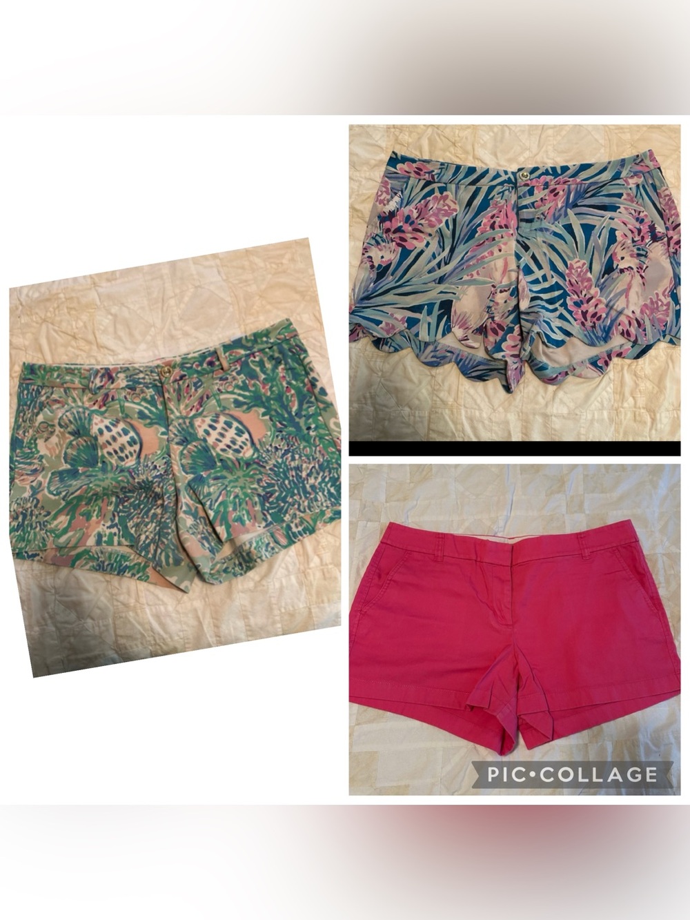Lilly Pulitzer and J Crew Shorts Bundle
